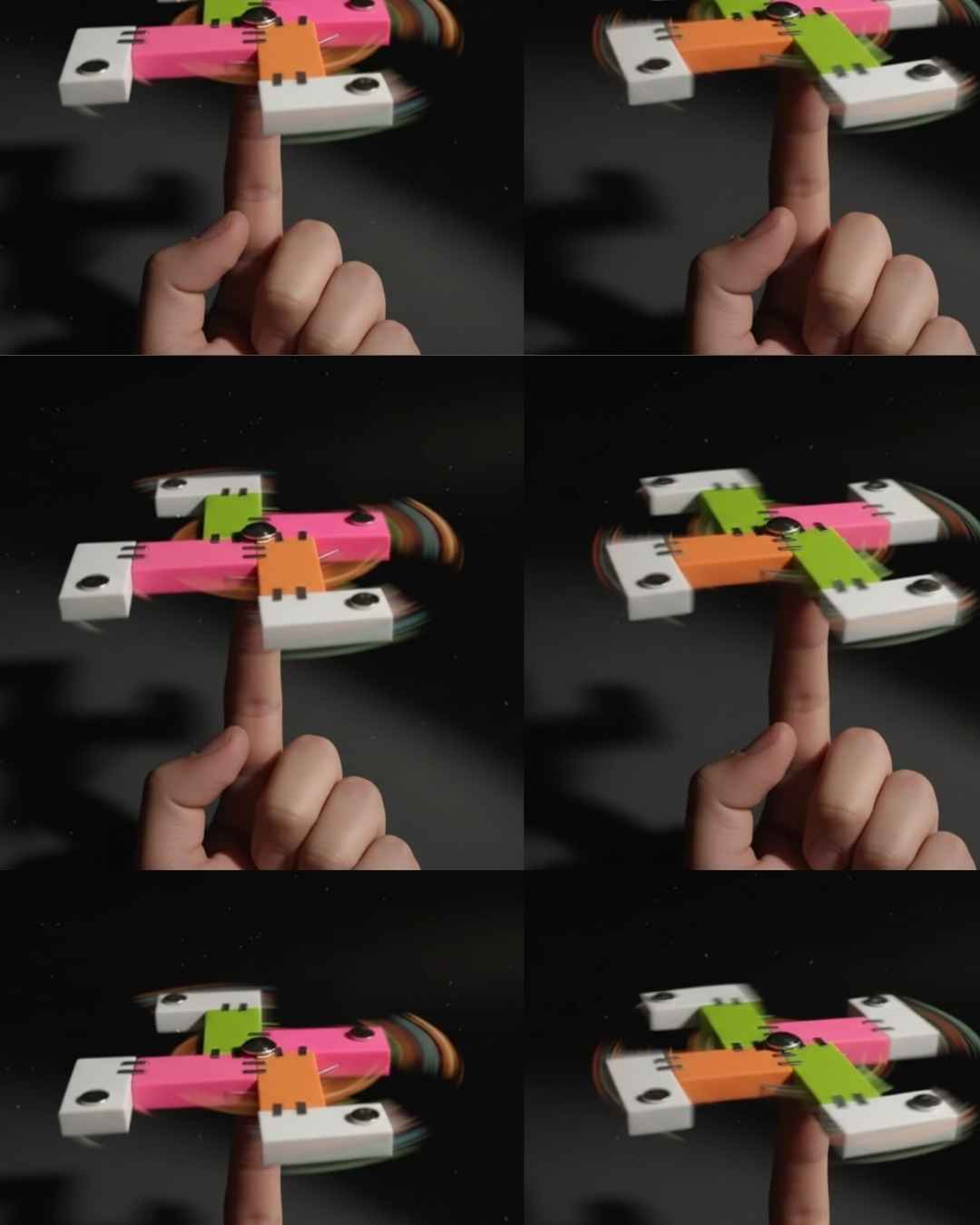 Gasing ini mirip spinner