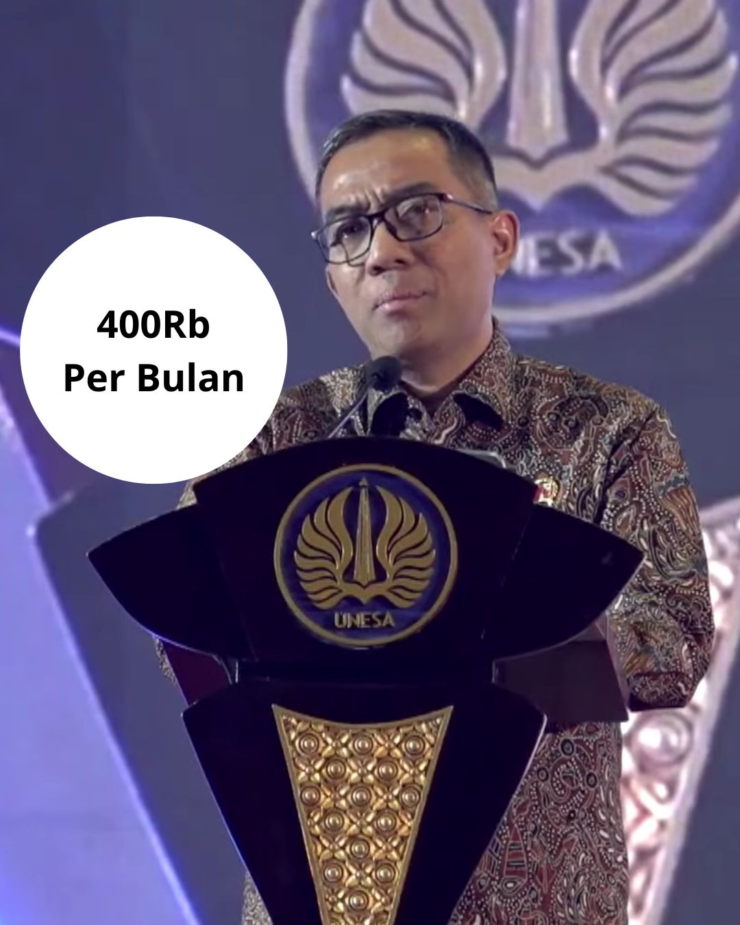 Mahasiswa Hidup dengan Rp 400.000 Per Bulan, Mendikti Brian Terkejut!