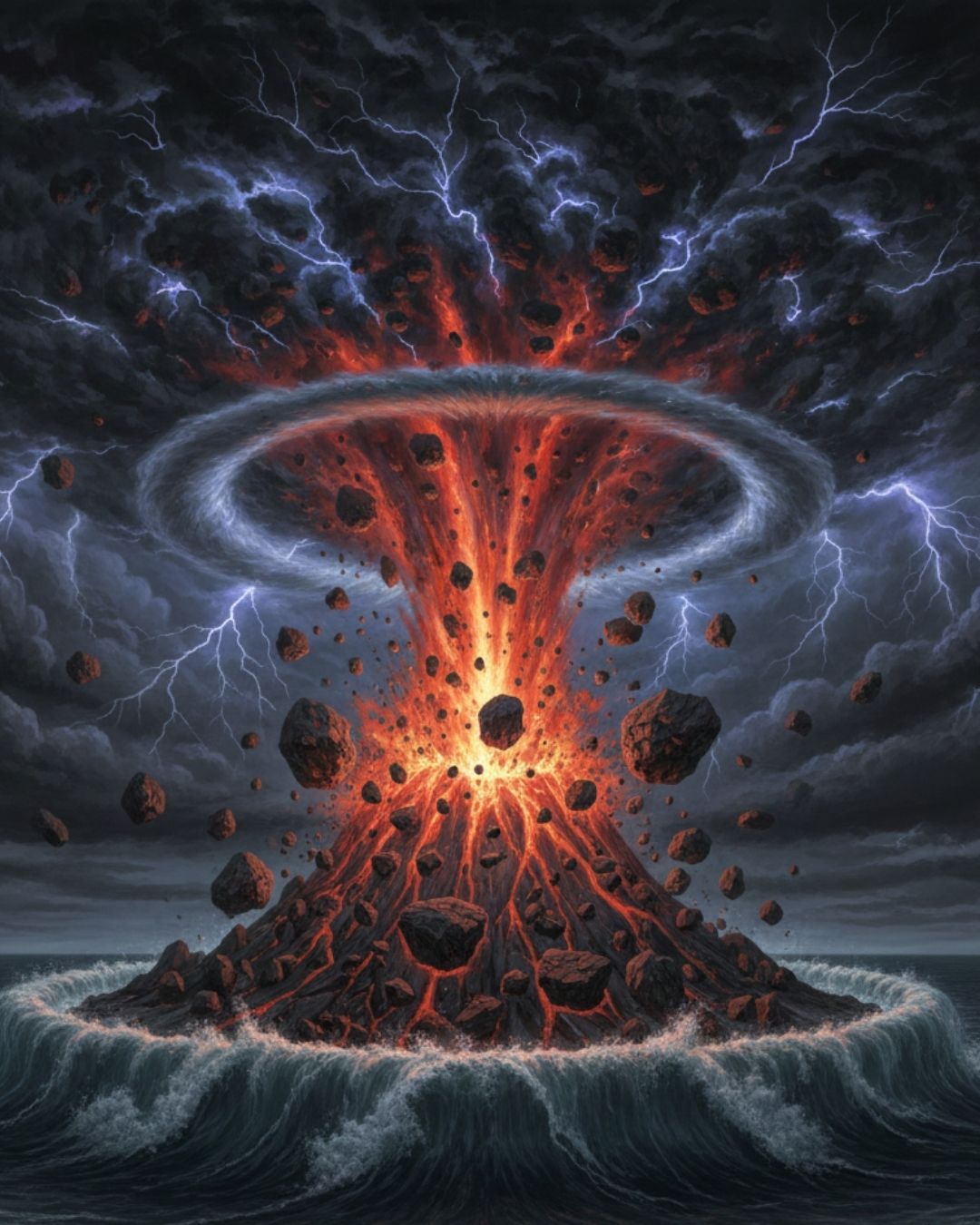 Dentuman itu Meratakan Pulau dan Ubah Warna Langit Eropa - Krakatau 1883